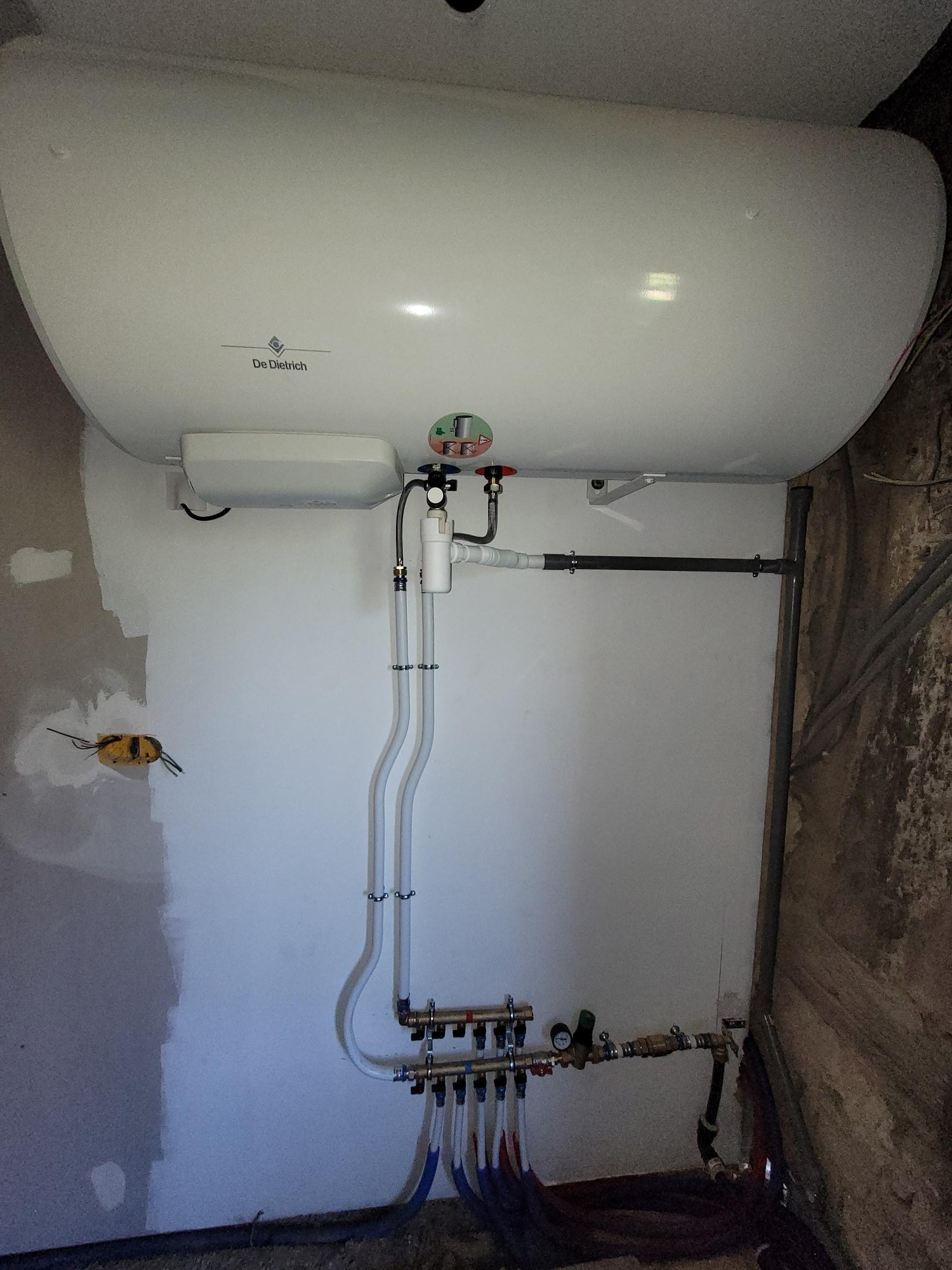 Remplacement chauffe-eau & redistribution PER